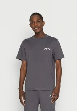 Jack & Jones JORTURBO TEE CREW NECK UNISEX - Print T-shirt - Asphalt