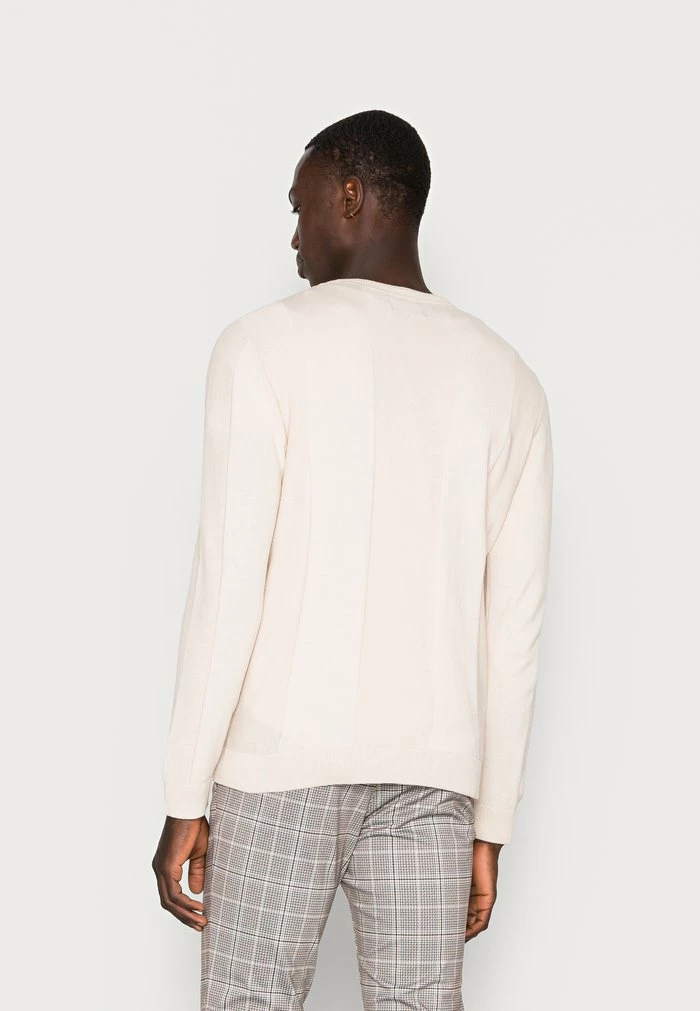 Jack & Jones JORINTER CREW NECK - Jumper - Moonbeam 3 Jack & Jones JORINTER CREW NECK - Jumper - Moonbeam - Image 3