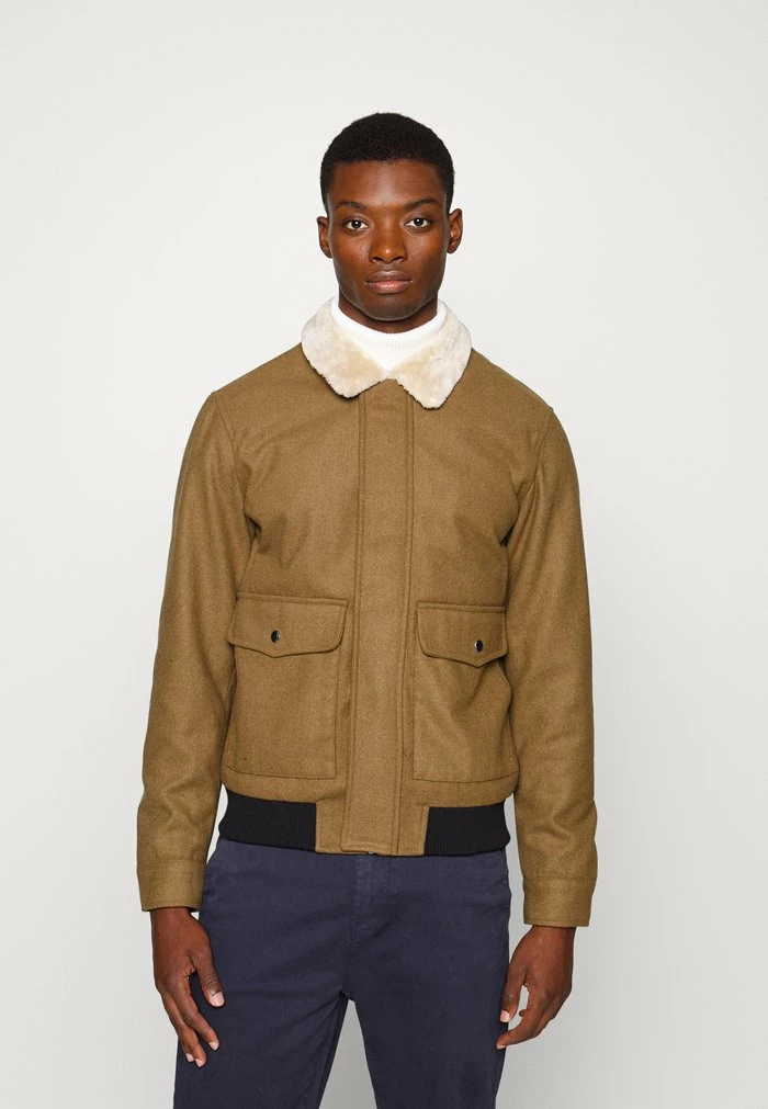 Jack & Jones JJTOM - Bomber Jacket - Brown 1 Jack & Jones JJTOM - Bomber Jacket - Brown