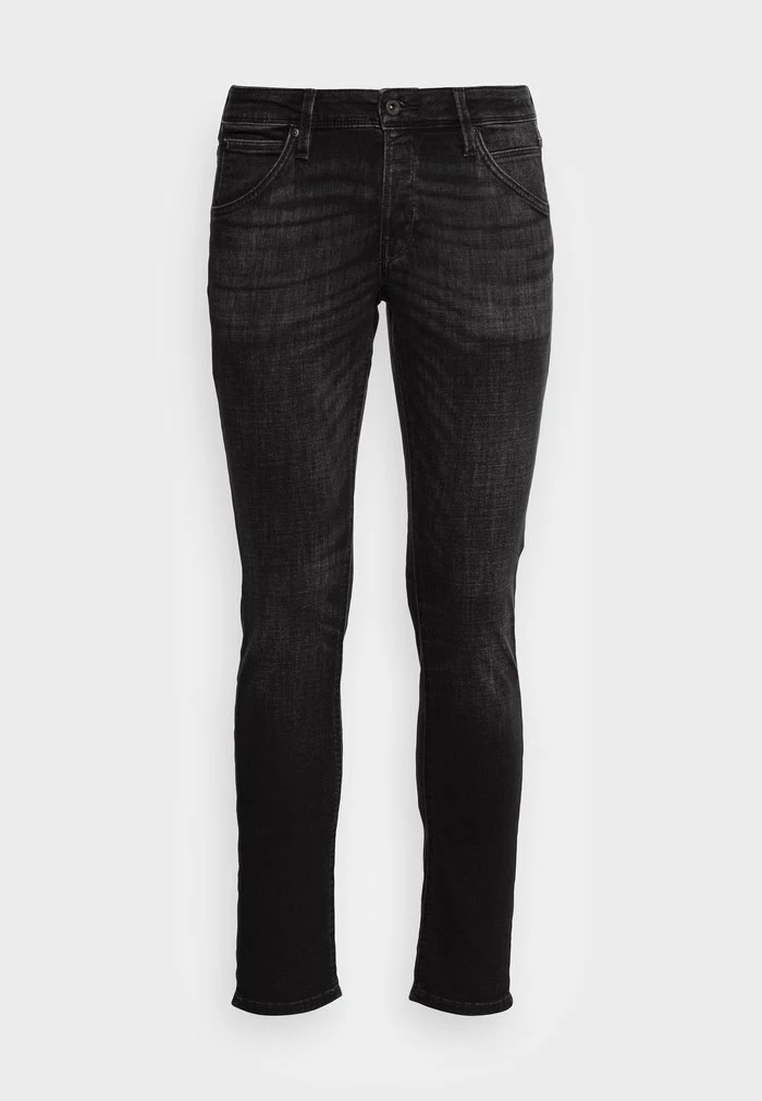 Jack & Jones JJIGLENN JJFOX - Slim Fit Jeans - Black Denim 4 Jack & Jones JJIGLENN JJFOX - Slim Fit Jeans - Black Denim - Image 4