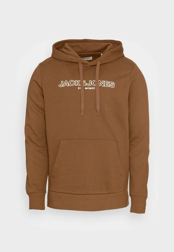 Jack & Jones JJBANK - Hoodie - Brown 4 Jack & Jones JJBANK - Hoodie - Brown - Image 4