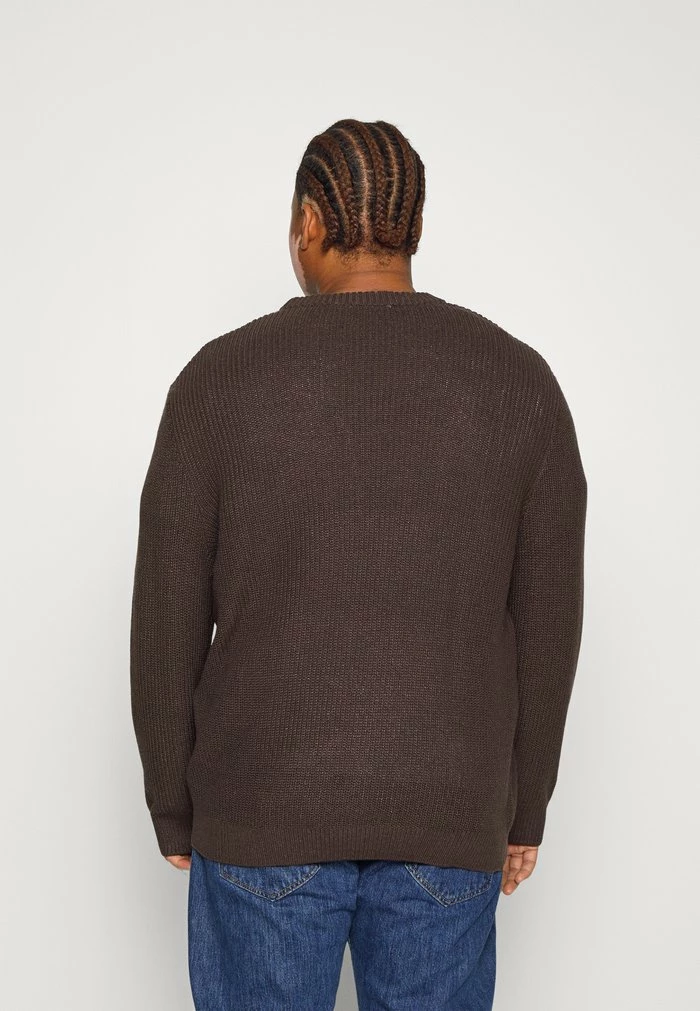 Jack & Jones JORBRINK - Jumper - Seal Brown 3 Jack & Jones JORBRINK - Jumper - Seal Brown - Image 3