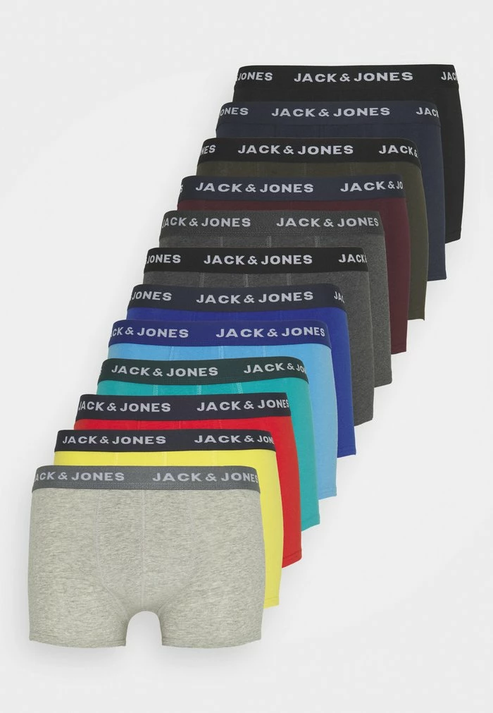 Jack & Jones JACSOLID TRUNKS 12 PACK - Pants - Navy Blazer/black/firey Red 5 Jack & Jones JACSOLID TRUNKS 12 PACK - Pants - Navy Blazer/black/firey Red - Image 5