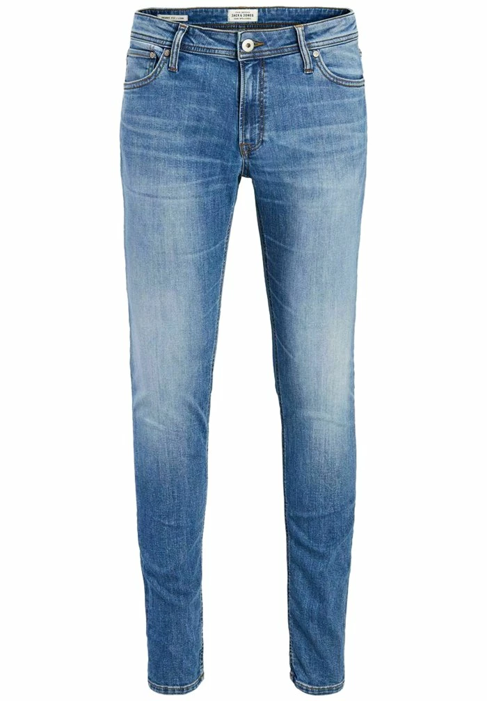 Jack & Jones Straight Leg Jeans - Blue Denim 5 Jack & Jones Straight Leg Jeans - Blue Denim - Image 5
