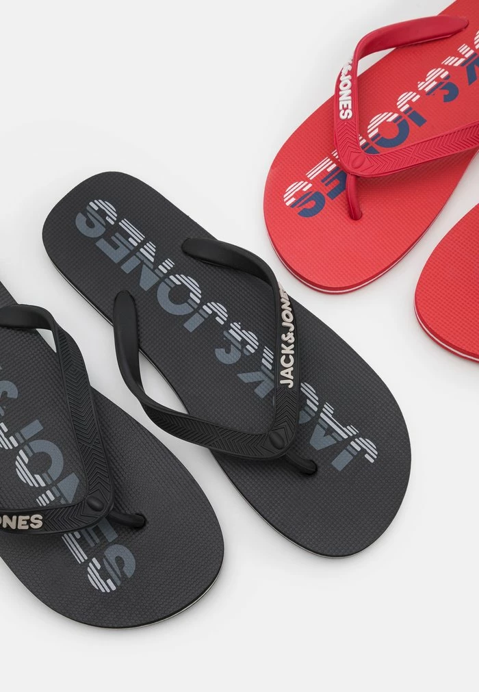 Jack & Jones JFWFLIP FLOP 2 PACK - Pool Shoes - Anthracite 6 Jack & Jones JFWFLIP FLOP 2 PACK - Pool Shoes - Anthracite - Image 6
