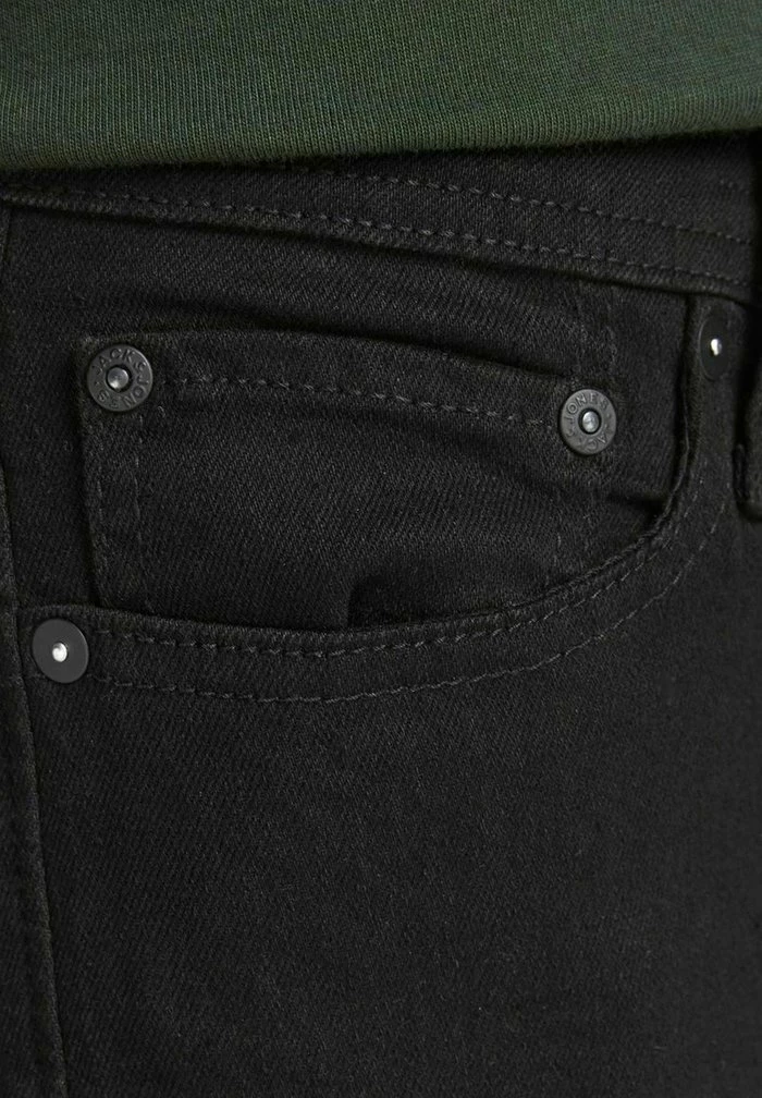 Jack & Jones Slim Fit Jeans - Black Denim 8 Jack & Jones Slim Fit Jeans - Black Denim - Image 8