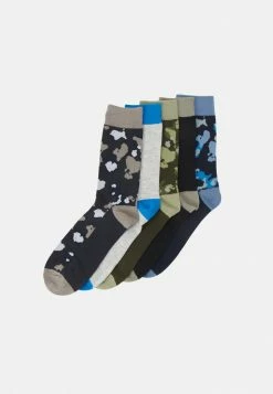 Jack & Jones JACEUGENE 5 PACK - Socks - Olive Night