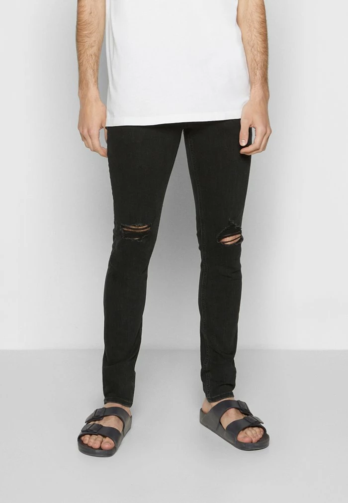 Jack & Jones JJILIAM JJORIGINAL AM 305 NOOS - Jeans Skinny Fit - Black Denim 3 Jack & Jones JJILIAM JJORIGINAL AM 305 NOOS - Jeans Skinny Fit - Black Denim - Image 3