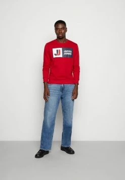 Alternative view of Jack & Jones JCOLOGAN CREW NECK - Sweatshirt - Red