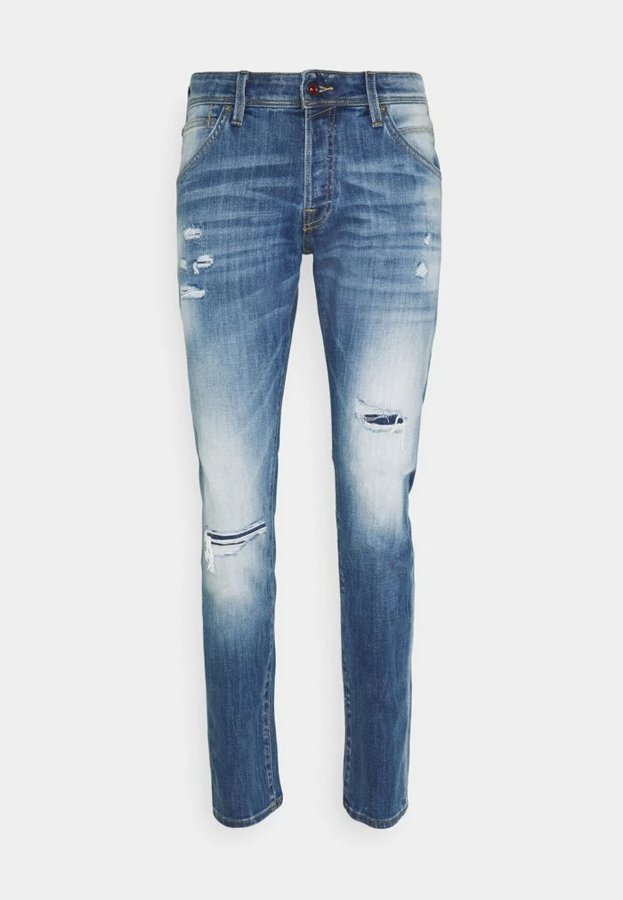 Jack & Jones JJIGLENN JJFOX - Jeans Tapered Fit - Blue Denim 5 Jack & Jones JJIGLENN JJFOX - Jeans Tapered Fit - Blue Denim - Image 5